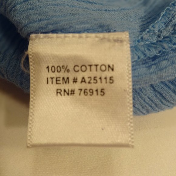 Appleseed's 3/4 length sleeve lightweight blouse - Picture 6 of 7